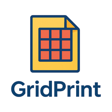 Logo GridPrint - Gerador de Grade de Imagens para Impressão